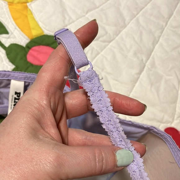 Victoria's Secret Purple Wireless T-Shirt Bra - Picture 5 of 5